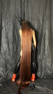 Hello my dear fan my new photos are ready for you glossy rapunzel set