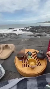 The perfect start to the week the sound of the ocean and a new tea
