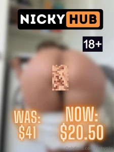 Nickyhub 2 50 off in your dms rn