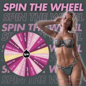 Spin the wheel every spin wins 1 spin 10 2 spins 16 3 spins 21