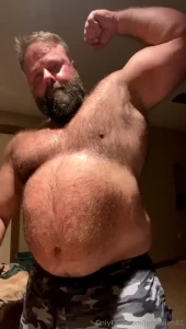 Some post gym flexing