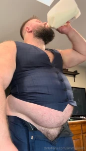 Dad ate too many doughnuts at sunday brunch and blew the buttons off part 1