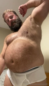 Flexing in my dad briefs