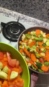 There was magic in my kitchen today i made such a mega delicious meal