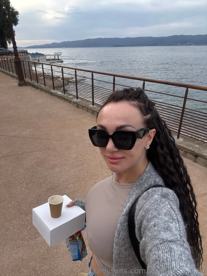 Peace coffee and the sea not sure what sounds better a walk on the 