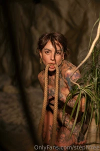 I m like a wild amazon who lives among the lush jungle my skin is