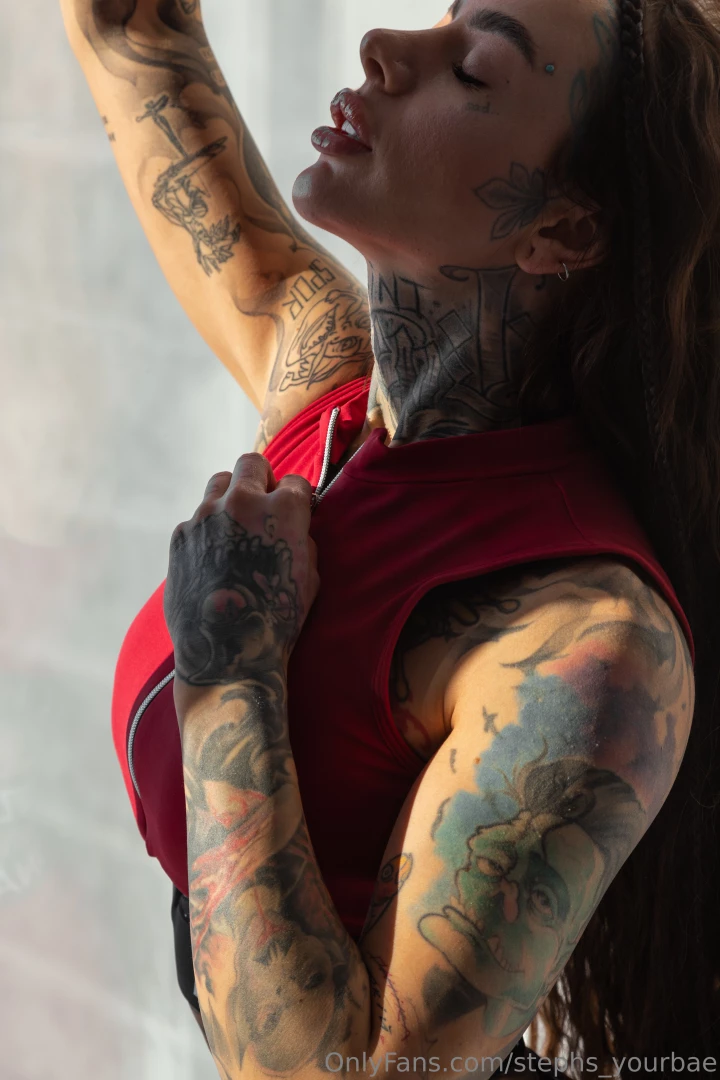 Today s photoshoot in my red sports outfit was amazing sports and 