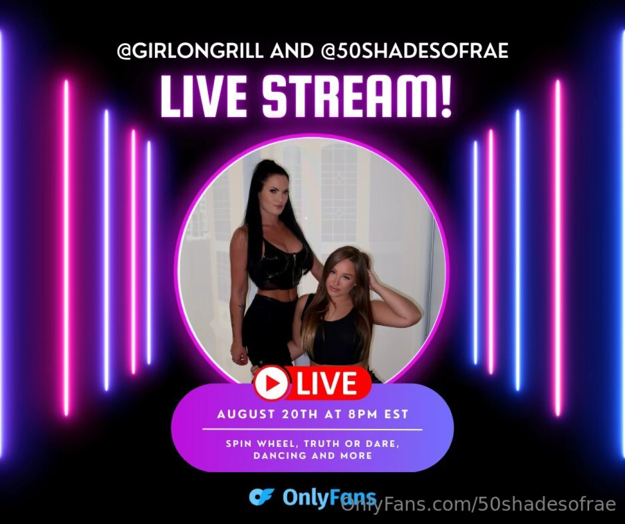 Going live tomorrow night with girlongrill it s going to be a lot of 