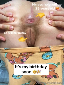 Hey everyone it s my birthday not tomorrow the next day sunday 22nd