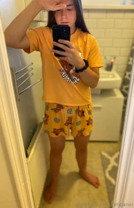 Post op pjama photo managed to walk around slightly today but still in