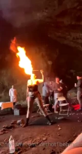 My first fire strip gig it went awesome would you book us part 1