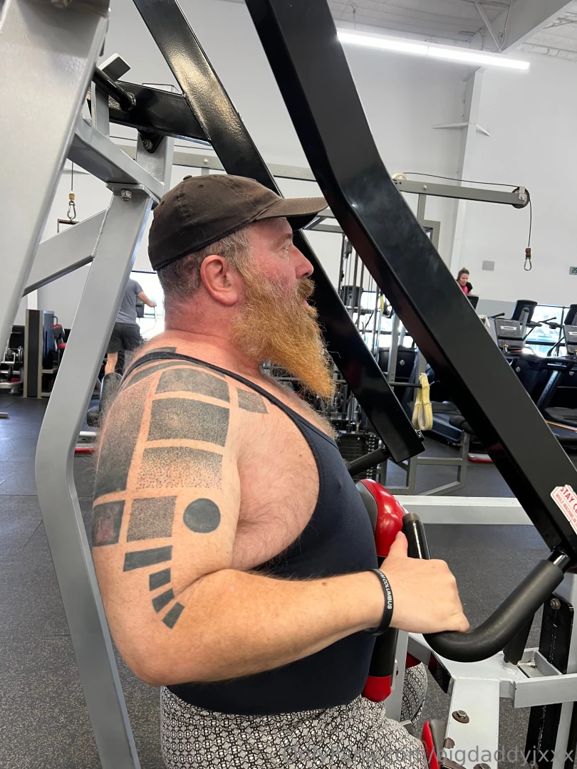 Pumping up for the next video 