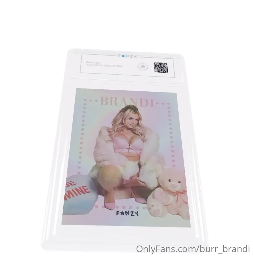 Hey everyone i m announcing my first ever brandi s collectors card you part 1 