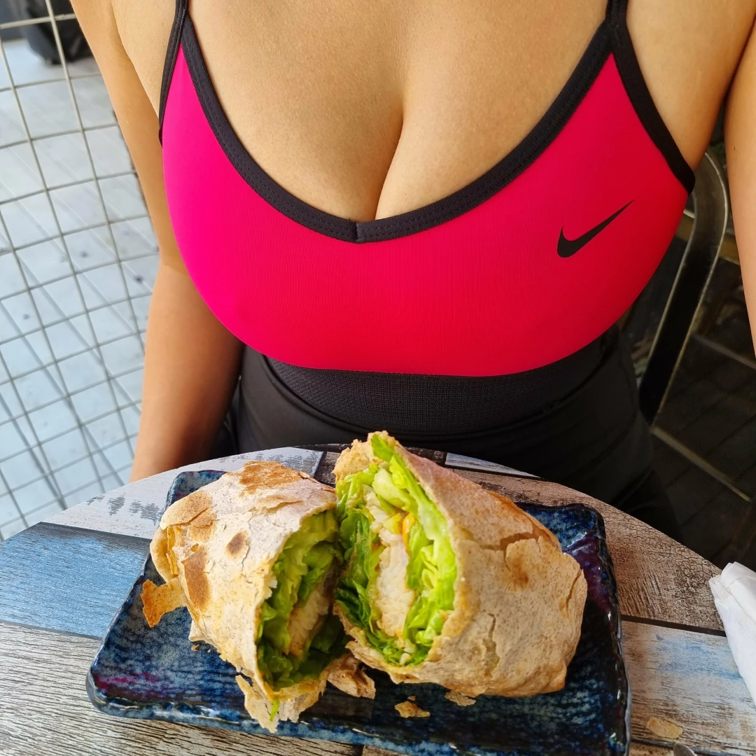 Trying to eat healthy so as not to waste the workout 