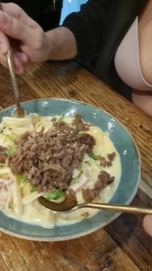 I thought this combo was weird but it turned out quite nice beef