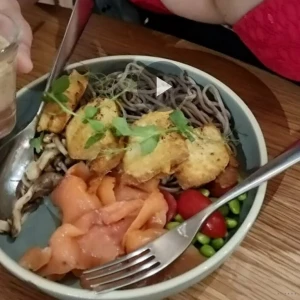 Eating light to make up for all that feasting fullaccessfoodandboobs