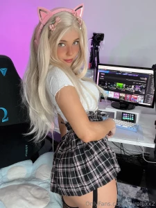 You must know a true egirl gamer has cat ears headphones