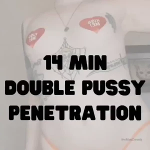 First-time double vaginal penetration holy shit this video is hot 14