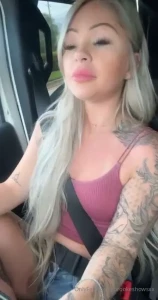 brookeshowsxx - Today i woke up and decided to go for a drive q amp a time 