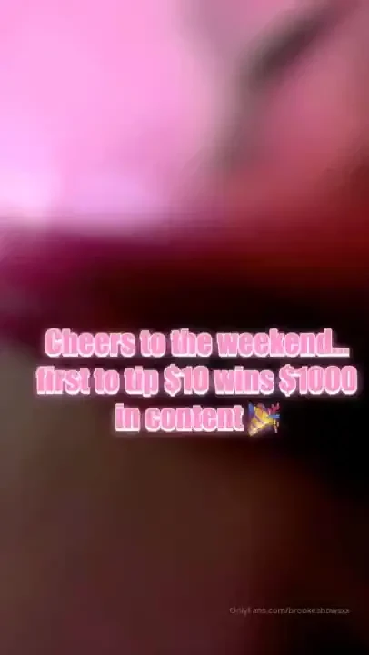 Only for the quickest fan tip 10 for 1000 in content now 