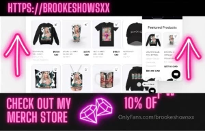 Check it out the top of my profile or https brookeshowsxx 