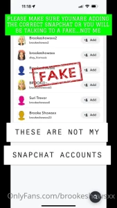 brookeshowsxx - Stop adding fake accounts and getting mad when you arent talking to me 