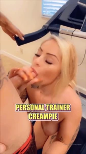 brookeshowsxx - Seduced my married personal trainer first time i met him i had my mind 