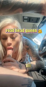 brookeshowsxx - If i was your girl i would give you hella road head my ex didn t 