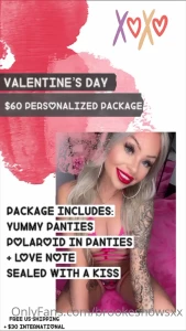 brookeshowsxx - Personalize your package 48hr sale dm me package to claim yours asap 