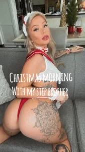 brookeshowsxx - This was just taken this morning i woke up to my step brother telling part 1 