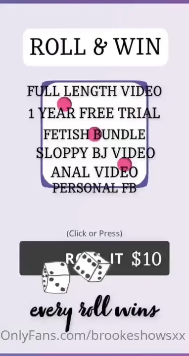 Dm me roll to play my game 