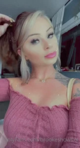 brookeshowsxx - Tip this 10 for a drink and i ll send you 100 worth of content 