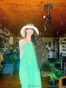 It s way too hot to wear clothing today except the sun hat of course part 7