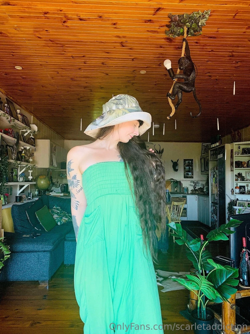 It s way too hot to wear clothing today except the sun hat of course part 6 