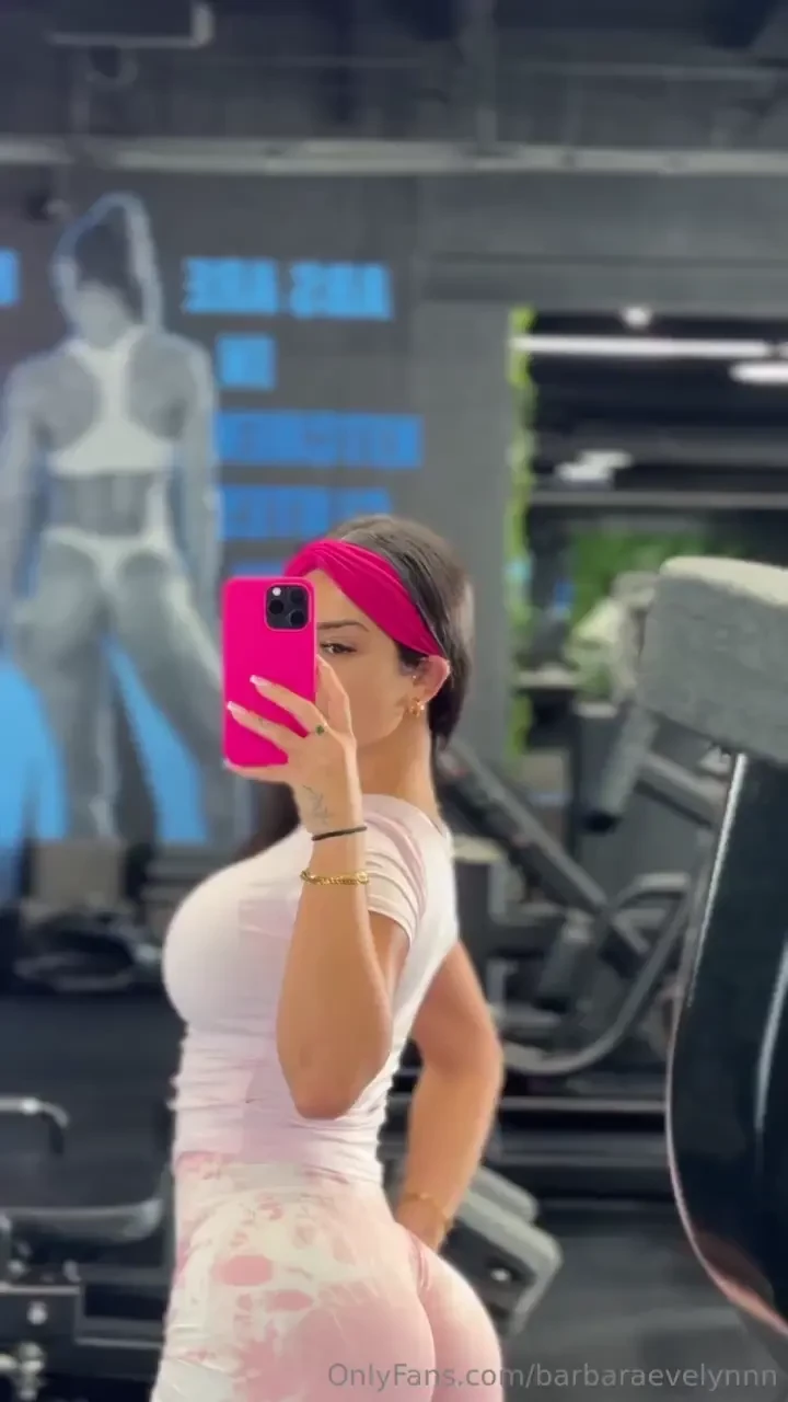 Pretty in pink and fierce in the gym 