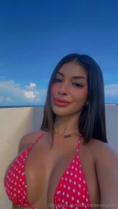 Cherry on top more like polka-dot on the beach