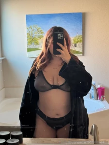 All comfy and cozy in my robe