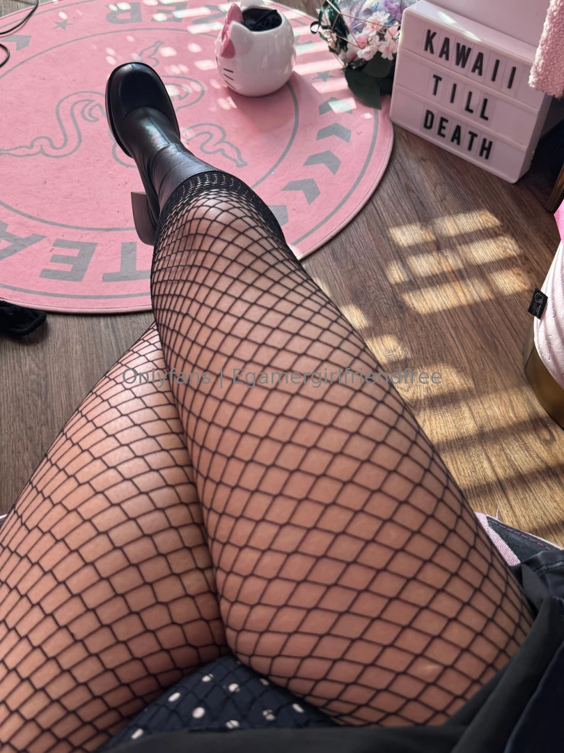 Is your kryptonite fish nets and thigh high boots 