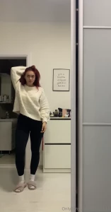 I always turn in front of the mirror before leaving the house