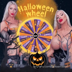 Tania s halloween wheel it s that extra naughty time of year again and