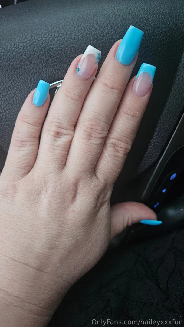 I got my nails done would you rather my fingers or feet around your 