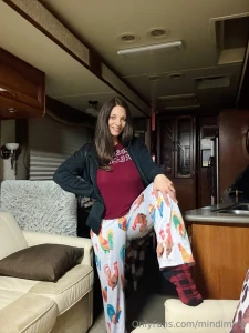 Cozy vibes only wrapped up and relaxed in the rv just enjoying the