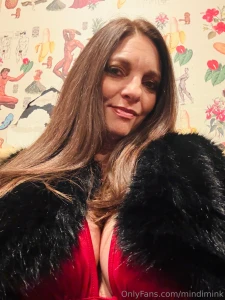 Cuddled up in this fluffy elegance but just daring enough to have