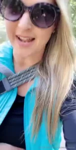 Obligatory hiking titflash