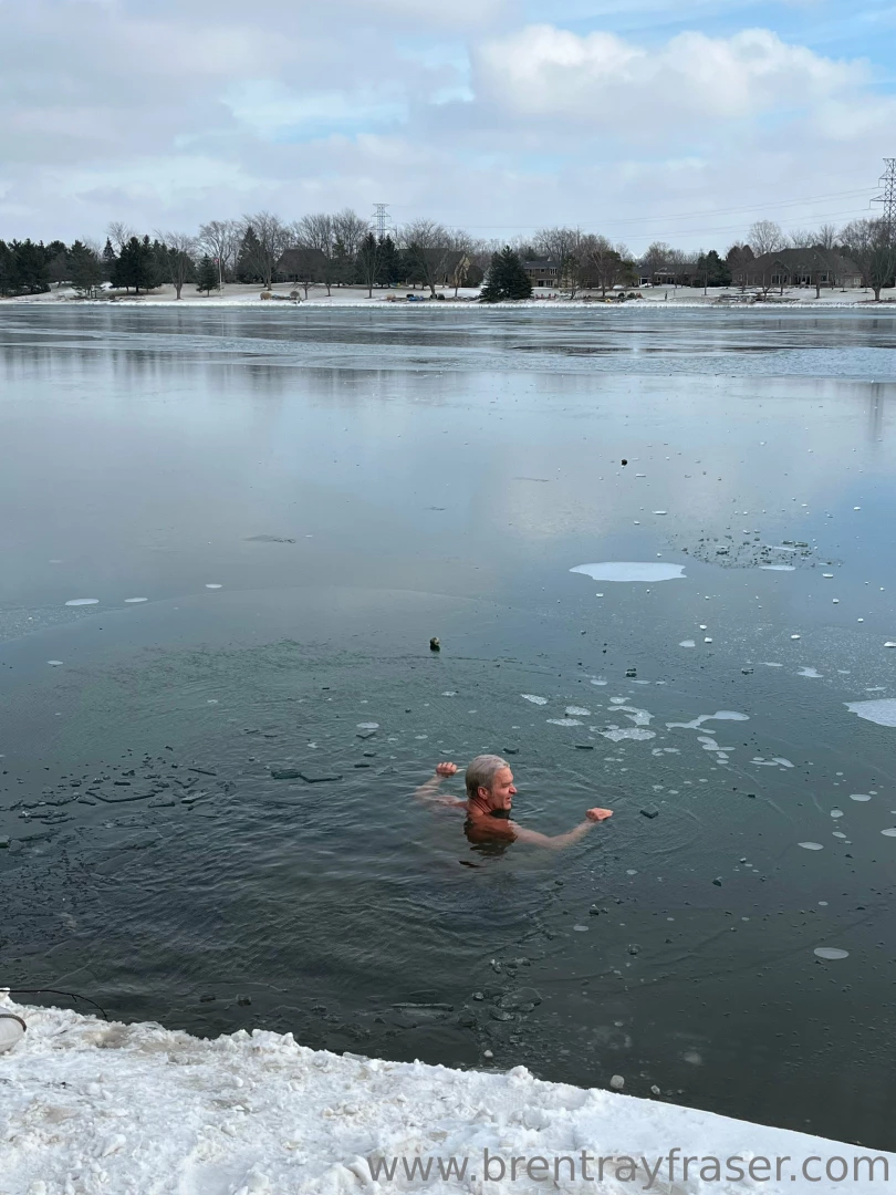I went polar bear swimming this morning and boy was it effin cold part 1 