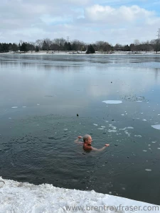 I went polar bear swimming this morning and boy was it effin cold part 1