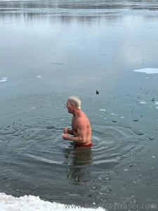 I went polar bear swimming this morning and boy was it effin cold part 3