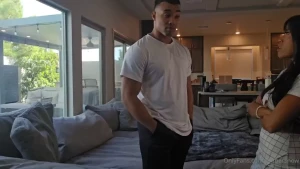 A little goofy bts with jaxson briggs from our shoot together but