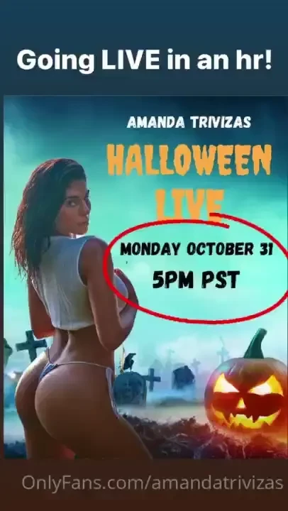 Happy halloween join me in 1 hr for the freakiest live of the year part 1 