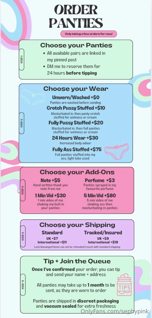 All my physical items panties stickers socks prints polaroids more in part 12 